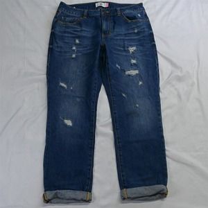 CAbi Distressed Blue Jeans